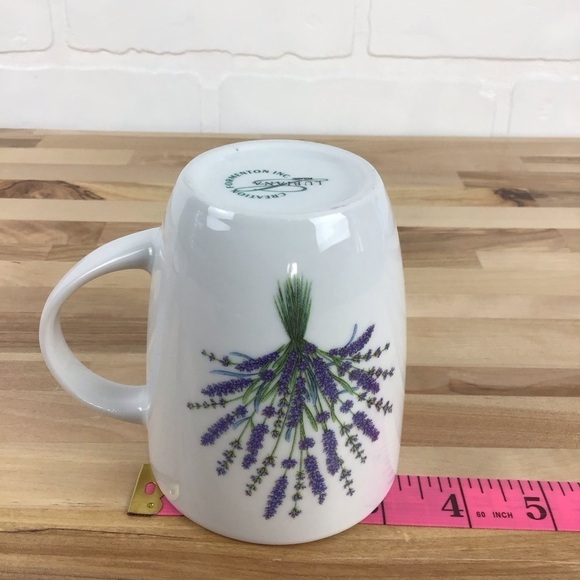 WAWEL fine porcelaine made in Poland mug tea cup coffee with drainer lavender - Picture 11 of 13